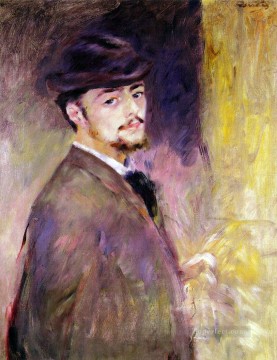 Pierre Auguste Renoir Painting - self portrait Pierre Auguste Renoir